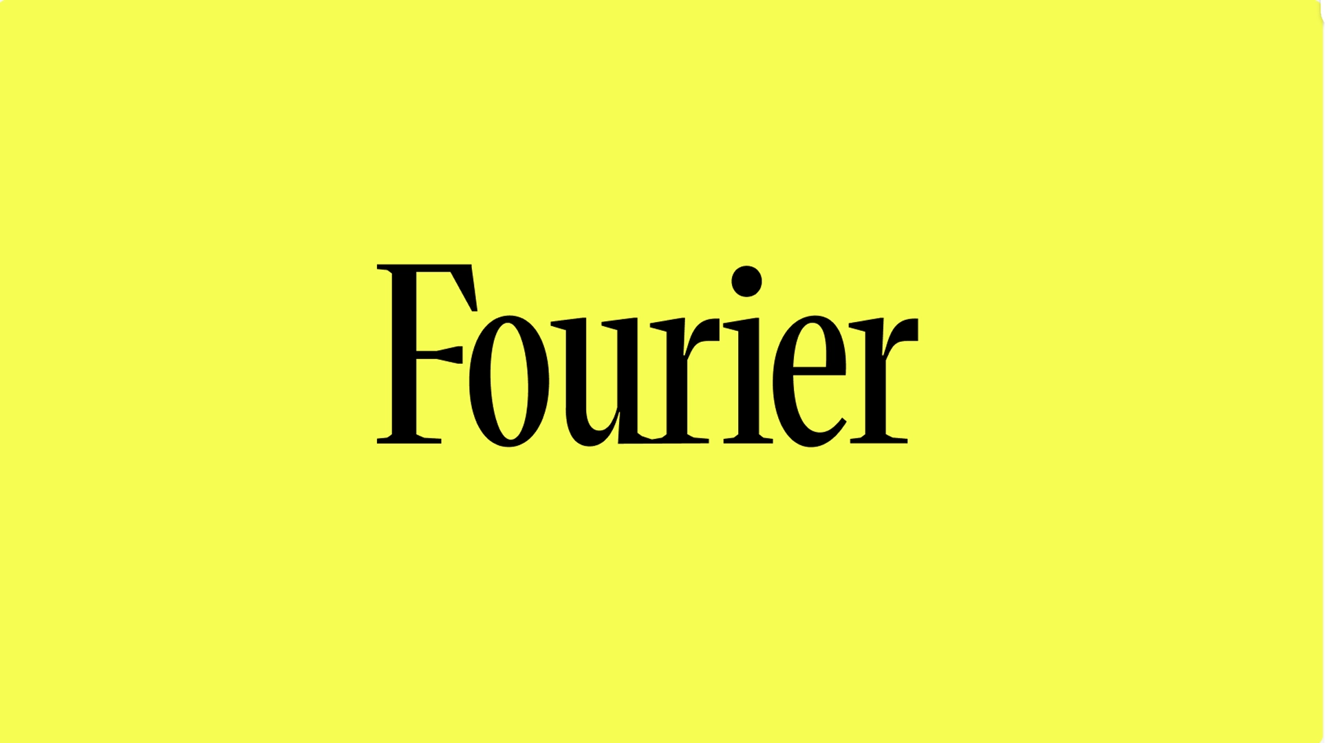 Fourier Logo